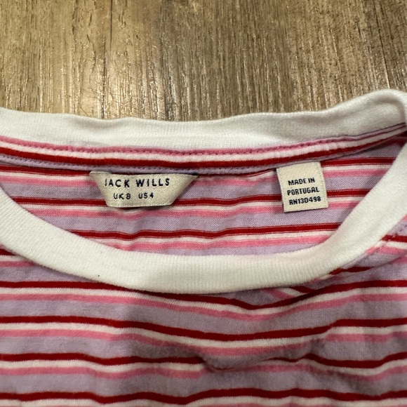 Jack Wills Striped Tshirt - Picture 2 of 5